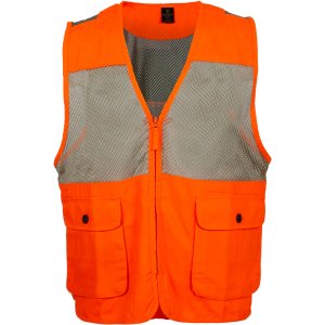 Kings Camo KCG9101-BZ-XS/S Upland Vest Blaze/Khaki Breathable Mesh