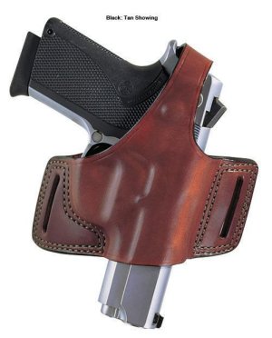 Bianchi Model 5 Black Widow S&W 411 909 910 Right Hand Plain Black Holster