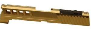 True Precision TPSHCPSGRMS Hellcat Pro Slide GoldTin Billet SS Top/Side