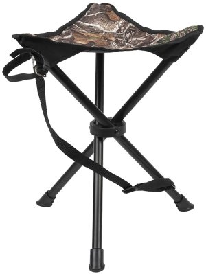 Allen 5912 Vanish Tripod Stool Realtree Edge Steel 225lb Capacity