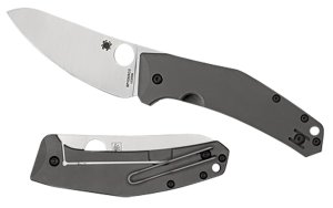 Spyderco C211TIP Spydie Chef Titanium Satin Plain Knife