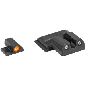 Meprolight USA 417703131 Hyper-Bright Green Tritium Orange Outline Front