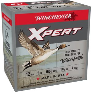 Winchester WEX1234 12 Gauge 3 in 1 1/8 oz 4 Shot 1550 fps 25 Rounds