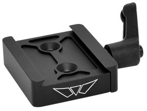 Warne 7955M Skyline ARCA Rail Bipod Adapter Black Anodized Steel