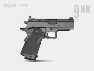 Springfield Armory USA Prodigy Optic Ready 9mm Luger 10+1 3.500 Black Forged Carbon Steel