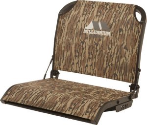 Millennium Marine B100BTL Boat Seat MO Bottomland 400LB Capacity
