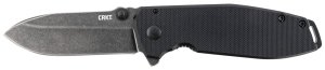 CRKT 2495K Squid 2.9" D2 Drop Blade Black G10 Handle