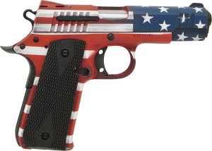 Legacy Sports CIT380USA Citadel 1911 .380 ACP 3.75" USA Flag Cerakote