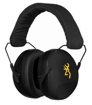 Browning Buck Mark II Hearing Protector 27 dB Over the Head Black
