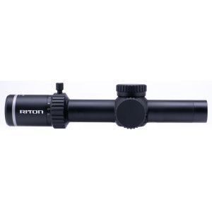 Riton 5T110LFI23 5 Tactix 1-10x24 HD Glass Rifle Scope Matte Black