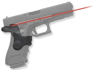 Crimson Trace LG-417 Black Laser Grip, Front Activation, Glock Gen 3 Pistols, Micro-Compact Diode, Adjustable Windage