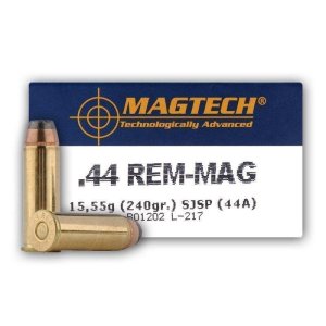 Magtech 44A 44 Remington Magnum 240 Grain SJSP 50 Round
