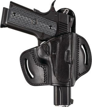 Tagua TX 1836 BH2 Holster, Right Hand, Black Leather, 1911 Models