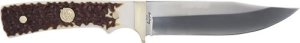 Uncle Henry 1205103 Next Gen Staglon Knife 5.25" Blade with Leather Sheath