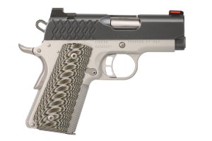Kimber 3000356 Aegis Elite Ultra .45ACP Pistol, 3" Fiber Optic, 7rd G-10 Grips