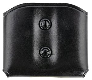 Galco DMC22B Double Mag Carrier Black Leather Belt Loop 1.5-1.75"