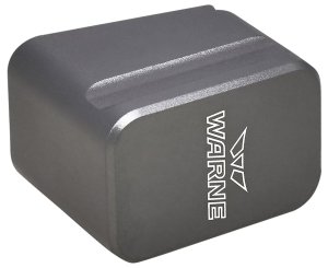 Warne MEG1754GR Magazine Extension 5RD Gray for Glock 17/22