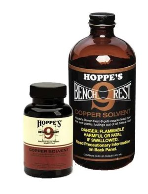 Hoppe's BR904 Bench Rest 9 Copper Bore Cleaner 5 oz Bottle 10 Pack