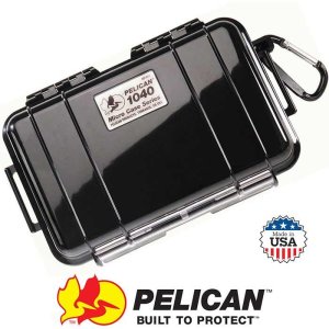 1040 Micro CS No Foam BK Empty Case Black Compact Storage