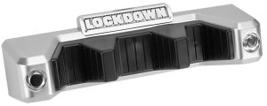 Lockdown 222177 Magnetic Barrel Rack Holds 3 Guns Gray/Black