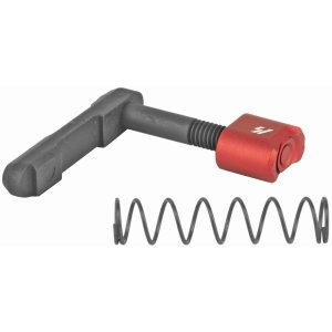Strike Industries SI-AR-SMC-RED AR-15 Magazine Catch Red Aluminum/Steel