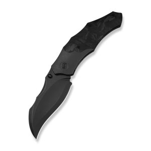 We Knife Orc Boss 3.82In CPM-20CV Black Stonewashed Blade