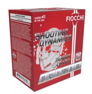 Fiocchi 12SD78H8 Shooting Dynamics Target 12Gauge 2.75" 7/8oz 8Shot 25