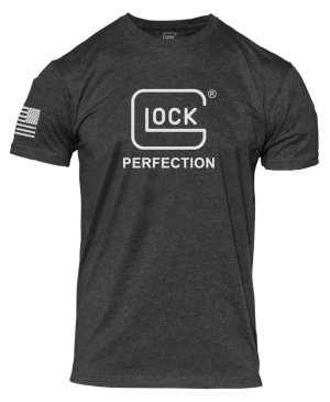 Glock AP96386 PERFECTION TEE M CHARCOAL
