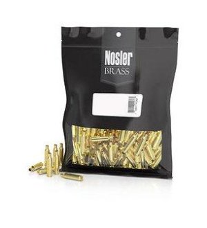 Nosler .22 Hornet Unprimed Bulk Rifle Brass, 250 Count, USA Origin