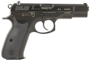CZ-USA 75 B 50th Anniversary 9mm Luger 4.60 In 10+1 Black