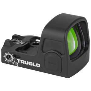 TruGlo TG8416B XR21 Micro Reflex Sight 21x16mm 3MOA Red Dot Black