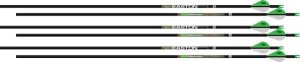Easton 230124 Axis 4mm 400 Arrows 2" Blazer Vanes 6-Pack
