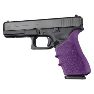 Hogue 17026 HandAll Beavertail Grip Sleeve Purple Cobblestone Rubber