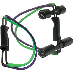 Saunders 1154 Power Pull Upper Body Conditioner Black Dual Band