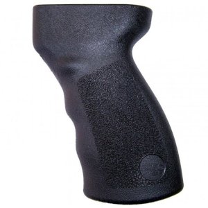 ERGO Classic AK Rigid Grip-Black, Polymer Construction, Ambidextrous, Smooth Finger Grooves, Textured Finish, 4130-BK