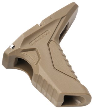 Strike Industries SI-AR-HSFG-FDE Angled Handstop FDE Polymer 3In
