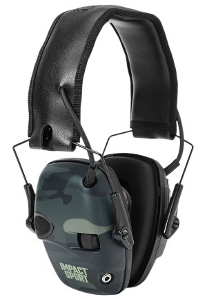 Howard Leight R-02527 NRR 22 4X Amplification Folding MultiCam Black