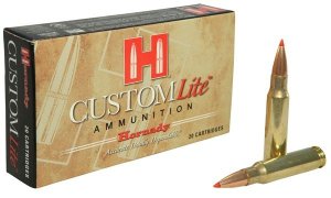 Hornady Custom Lite 308 Win 125gr Super Shock Tip 20 Box 80866