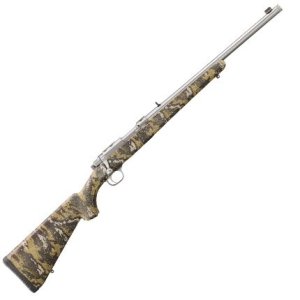 Ruger 77/357 .357Mag/.38Spl 18.5 In Stainless Camo Stock 5rd