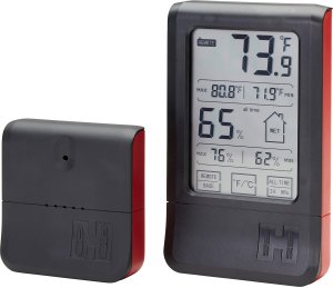 Hornady 95907 Wireless Hygrometer for Gun Safes Touchscreen Display