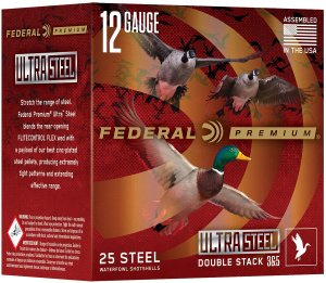 Federal Premium PWUX142BB 12 Gauge 3 In 1 1/4 oz BB Shot 25 Box