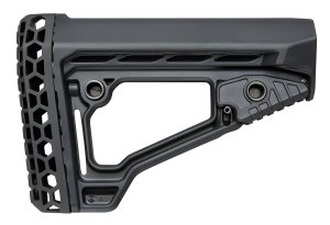 ADAPT AT02014 ARKUS Mil-Spec Adjustable AR-15/308 Stock Matte Black
