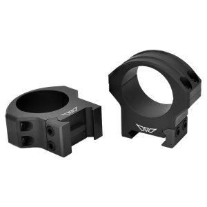 Warne Hyperlite 30mm Medium Matte Alloy Scope Rings 8514M