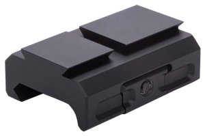 Viridian 9820028 RFX45 Low Mount Adapter Black Anodized 6061-T6 Aluminum