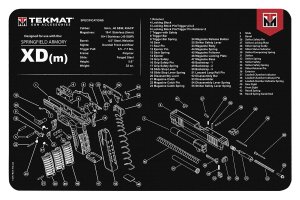Springfield XDM TekMat 11"x17" Armorer's Bench Mat with Microfiber TekTowel