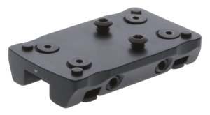TRU Ball Dot Optic Mount Shotgun Rib Universal 4-Post Black