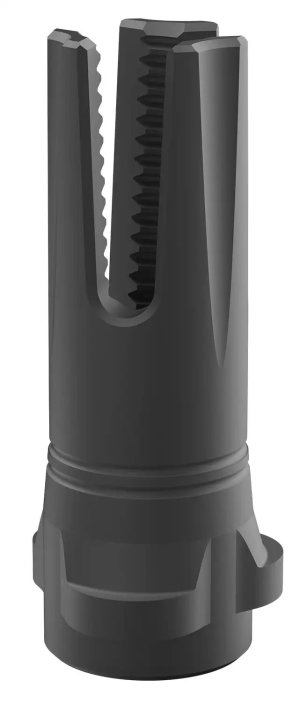 Breek Arms BRK4319 Scorch 3-Prong Flash Hider 9mm 5/8x24 Nitride