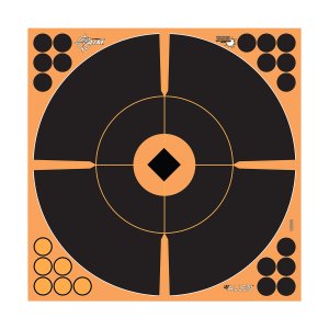 Allen EZ-Aim Adhesive Paper Splash Shooting Targets 12" Square 12-Pack
