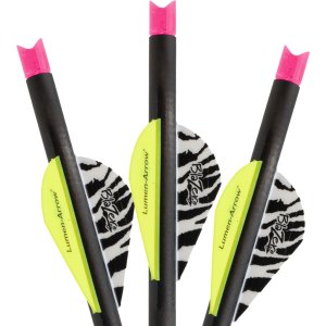 Lumenok BCAP3P 20 In Carbon Crossbow Bolts Pink Capture 3 Pack