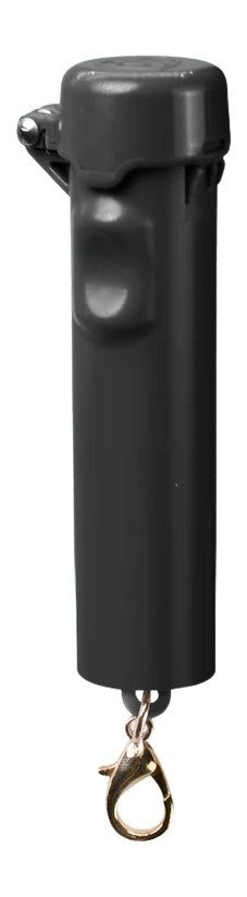 GDOG PSGDPHBK Packin Heat Pepper Spray Black 18% OC 0.5oz Keychain